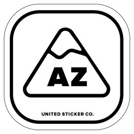 Badge_Mountain_Places_Arizona [ AZ ]_Vinyl_Sticker