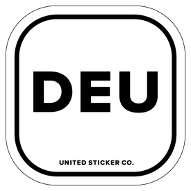 Badge_Lettering_Places_Germany [ DEU ]_Vinyl_Sticker