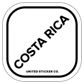 Badge_Lettering_Places_Costa Rica_Vinyl_Sticker