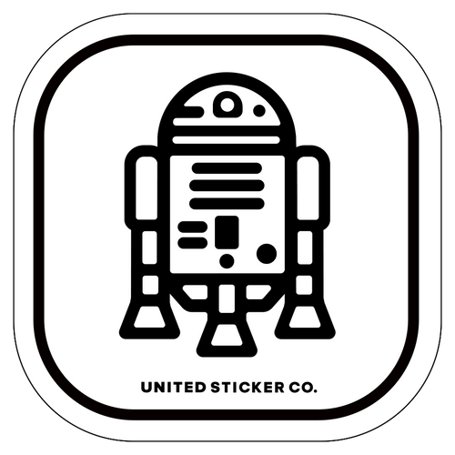 Badge_Icon_Toys & Tech_R2-D2_Vinyl_Sticker