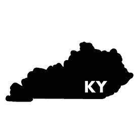 Diecut_State_Letters_Kentucky [ KY ]_Vinyl_Sticker