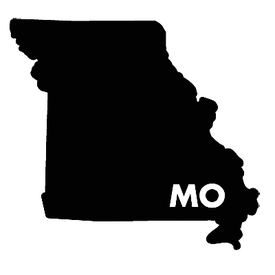 Diecut_State_Letters_Missouri [ MO ]_Vinyl_Sticker