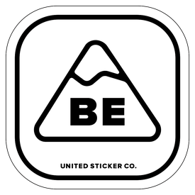 Badge_Mountain_Places_Belgium [ BE ]_Vinyl_Sticker