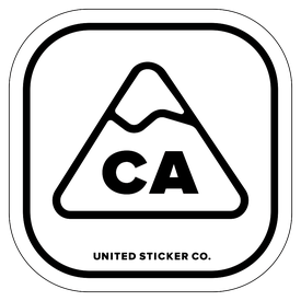 Badge_Mountain_Places_California [ CA ]_Vinyl_Sticker