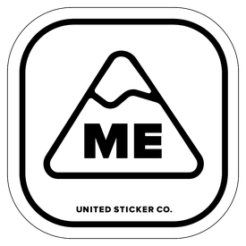 Badge_Mountain_Places_Maine [ ME ]_Vinyl_Sticker
