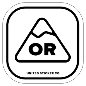 Badge_Mountain_Places_Oregon [ OR ]_Vinyl_Sticker