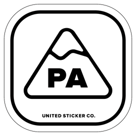 Badge_Mountain_Places_Pennsylvania [ PA ]_Vinyl_Sticker
