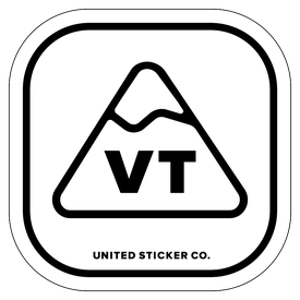 Badge_Mountain_Places_Vermont [ VT ]_Vinyl_Sticker
