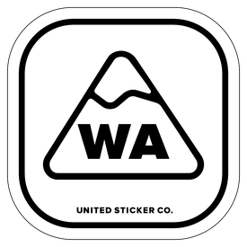 Badge_Mountain_Places_Waskington [ WA ]_Vinyl_Sticker
