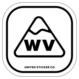Badge_Mountain_Places_West Virginia [ WV ]_Vinyl_Sticker