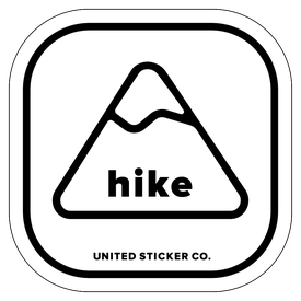 Badge_Mountain_Words & Phrases_[ Hike ]_Vinyl_Sticker
