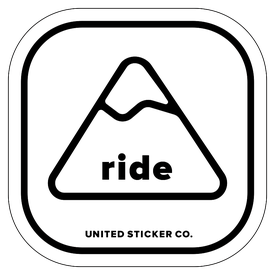Badge_Mountain_Words & Phrases_[ Ride ]_Vinyl_Sticker