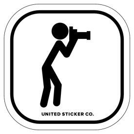 Badge_Stick figure_Sports & Recreation_Photography_Vinyl_Sticker