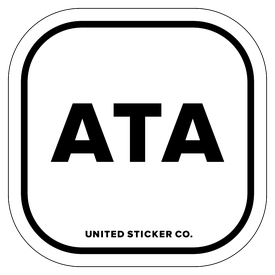 Badge_Lettering_Places_Antartica [ ATA ]_Vinyl_Sticker