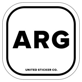 Badge_Lettering_Places_Argentina [ ARG ]_Vinyl_Sticker