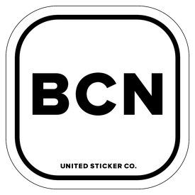 Badge_Lettering_Places_Barcelona [ BCN ]_Vinyl_Sticker