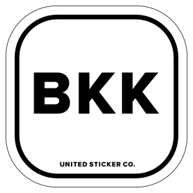 Badge_Lettering_Places_Bangkok [ BKK ]_Vinyl_Sticker