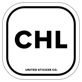 Badge_Lettering_Places_Chile [ CHL ]_Vinyl_Sticker