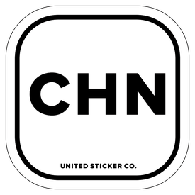 Badge_Lettering_Places_China [ CHN ]_Vinyl_Sticker