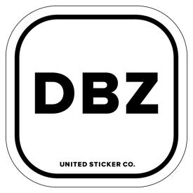 Badge_Lettering_Words & Phrases_Dragon Ball Z [ DBZ ]_Vinyl_Sticker