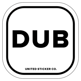 Badge_Lettering_Places_Dublin [ DUB ]_Vinyl_Sticker
