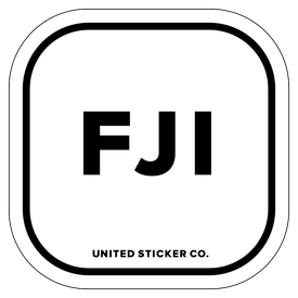 Badge_Lettering_Places_Fiji [ FJI ]_Vinyl_Sticker