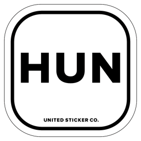 Badge_Lettering_Places_Hungry [ HUN ]_Vinyl_Sticker