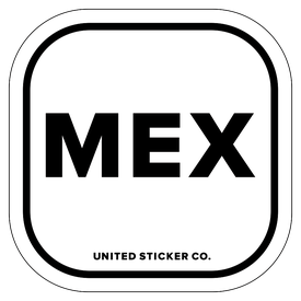 Badge_Lettering_Places_Mexico [ MEX ]_Vinyl_Sticker