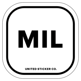 Badge_Lettering_Places_Milan [ MIL ]_Vinyl_Sticker