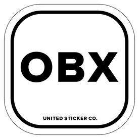 Badge_Lettering_Places_Outer Banks [ OBX ]_Vinyl_Sticker