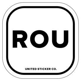 Badge_Lettering_Places_Russia [ ROU ]_Vinyl_Sticker