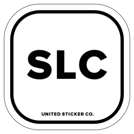 Badge_Lettering_Places_Salt Lake City [ SLC ]_Vinyl_Sticker