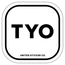 Badge_Lettering_Places_Tokyo [ TYO ]_Vinyl_Sticker
