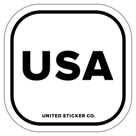 Badge_Lettering_Places_United State of America [ USA ]_Vinyl_Sticker