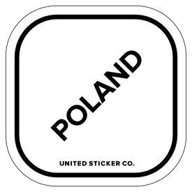 Badge_Lettering_Places_Poland_Vinyl_Sticker