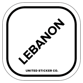 Badge_Lettering_Places_Lebanon_Vinyl_Sticker