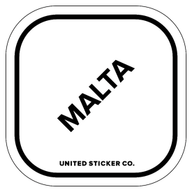 Badge_Lettering_Places_Malta_Vinyl_Sticker