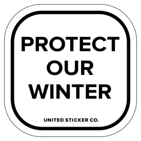 Badge_Lettering_Words & Phrases_[ Protect Winter ]_Vinyl_Sticker