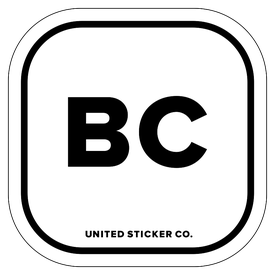 Badge_Lettering_Places_British Columbia [ BC ]_Vinyl_Sticker