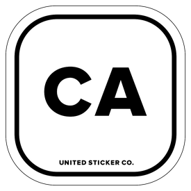 Badge_Lettering_Places_California [ CA ]_Vinyl_Sticker