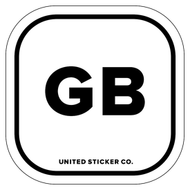 Badge_Lettering_Places_Great Britain [ GB ]_Vinyl_Sticker