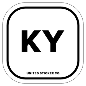 Badge_Lettering_Places_Kentucky [ KY ]_Vinyl_Sticker