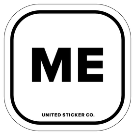 Badge_Lettering_Places_Maine [ ME ]_Vinyl_Sticker