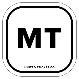Badge_Lettering_Places_Montana [ MT ]_Vinyl_Sticker