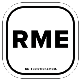 Badge_Lettering_Places_Rome [ RME ]_Vinyl_Sticker
