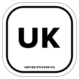 Badge_Lettering_Places_United Kingdom [ UK ]_Vinyl_Sticker