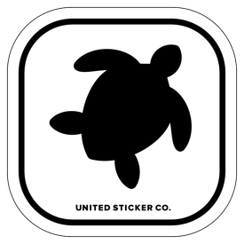 Badge_Icon_Animals_Sea Turtle_Vinyl_Sticker