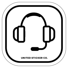Badge_Icon_Toys & Tech_Gaming Headset_Vinyl_Sticker