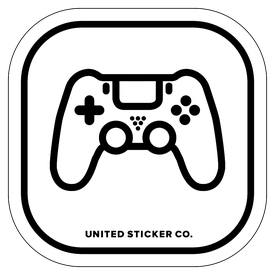 Badge_Icon_Toys & Tech_PS4 Controller_Vinyl_Sticker