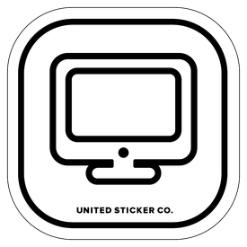 Badge_Icon_Toys & Tech_iMac  Computer_Vinyl_Sticker